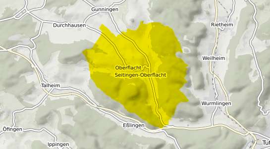 Immobilienpreisekarte Seitingen Oberflacht